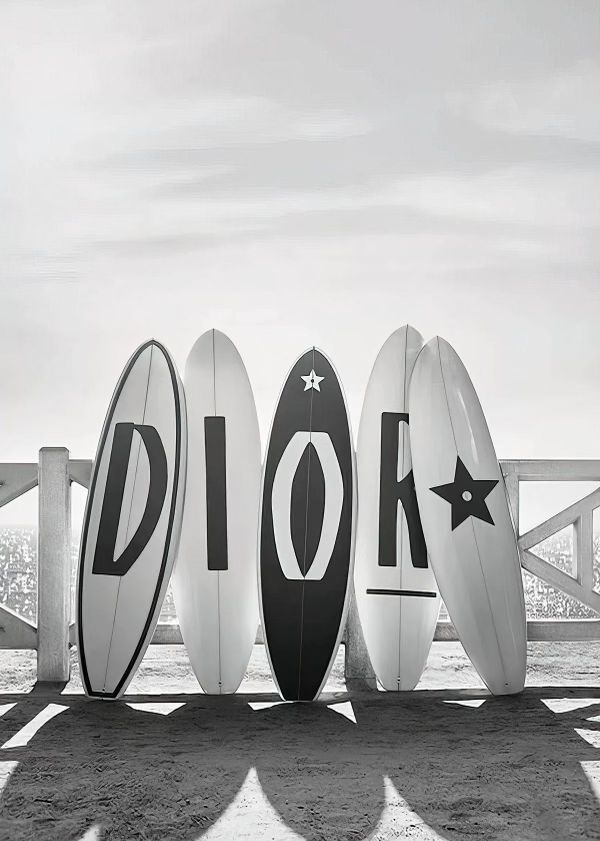 Surfing with Dior
