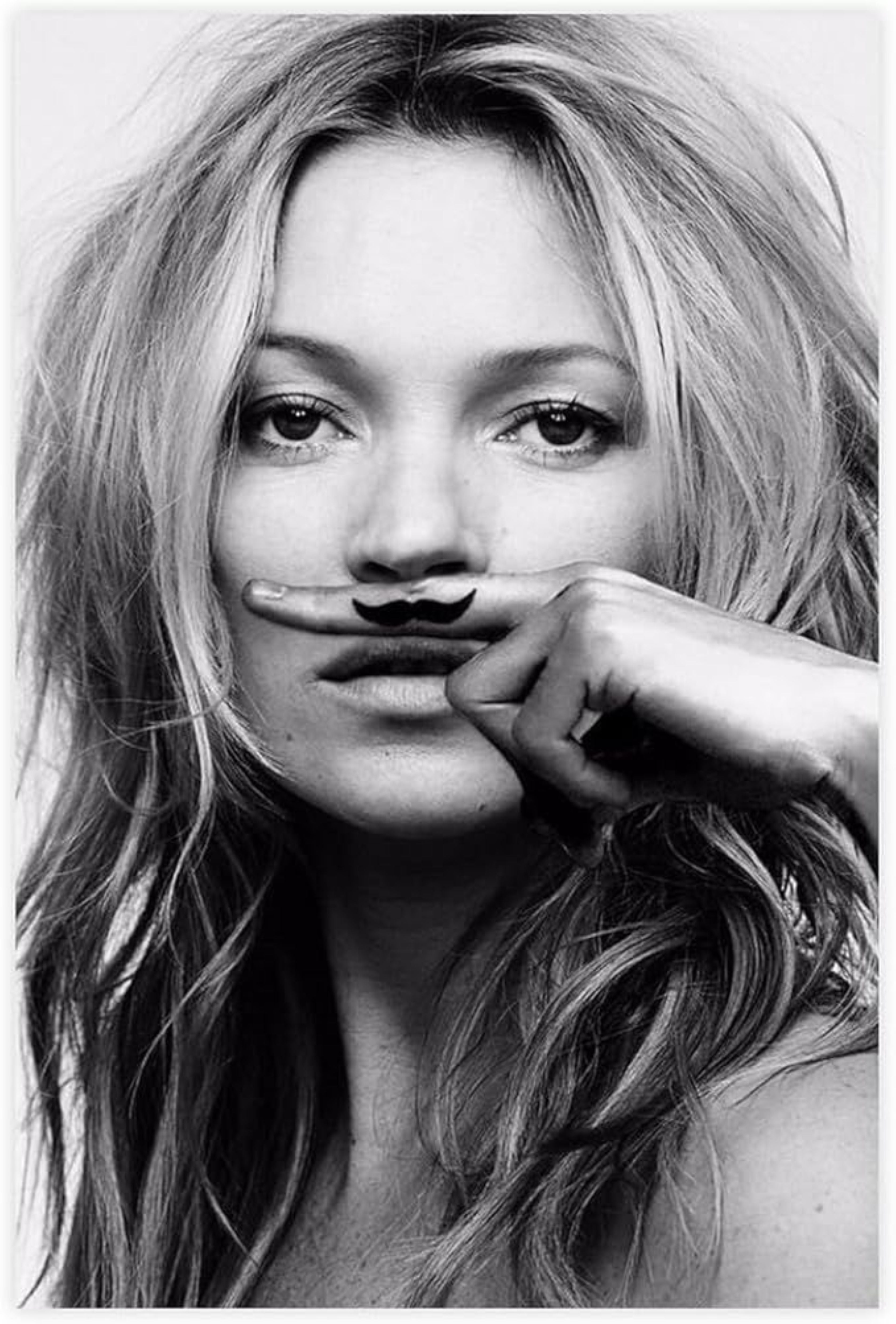 Moss-tache Poster
